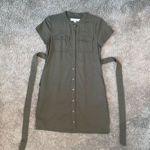 Loft Olive short sleeve dress XSP